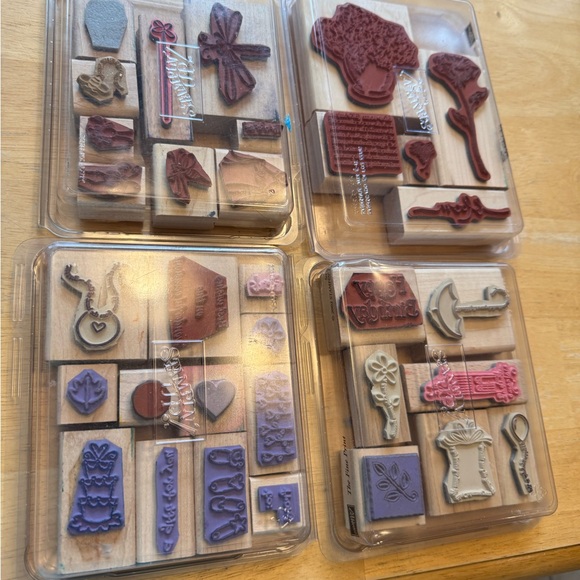 Stampin Up Assorted Rubber Stamps Set - Picture 4 of 5